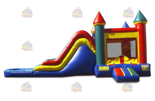 Castle Slide Combo with Pool